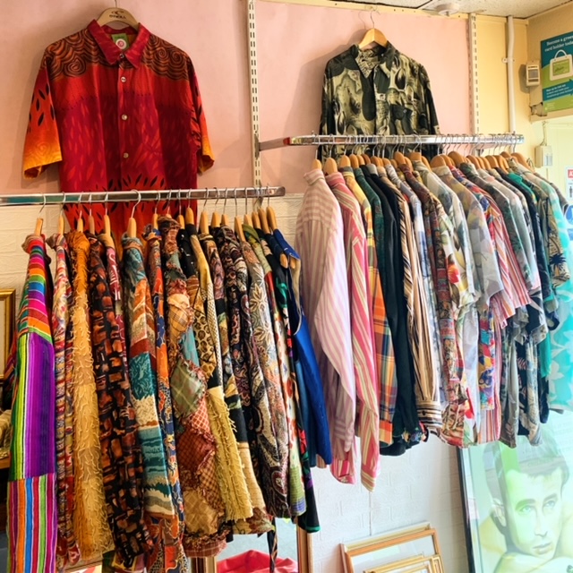 Visual merchandising my vintage charity shop by Gemma Kate Burgess