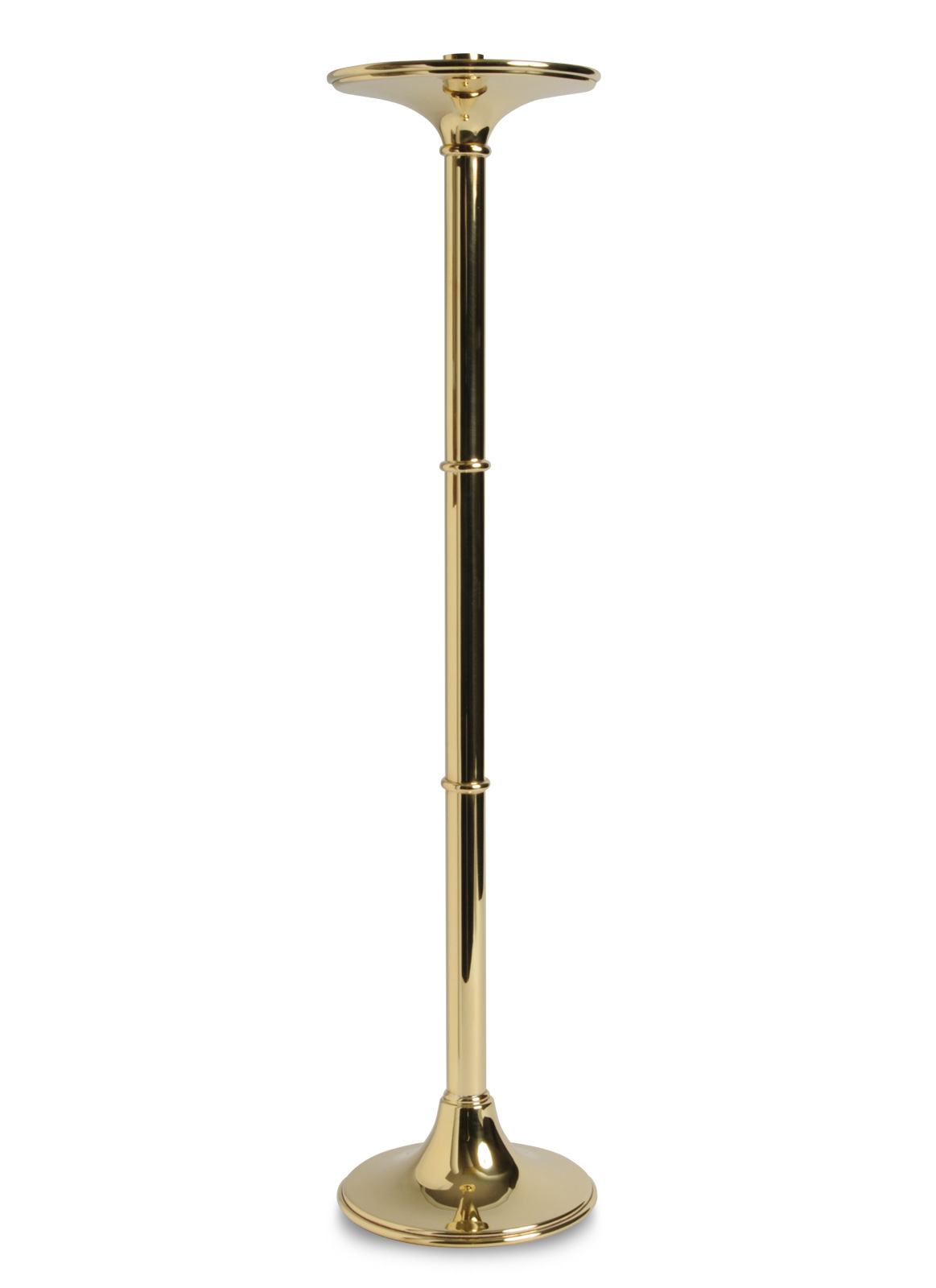 Brass Acolyte Torch & Base with 7/8" Socket UK Church Supplies