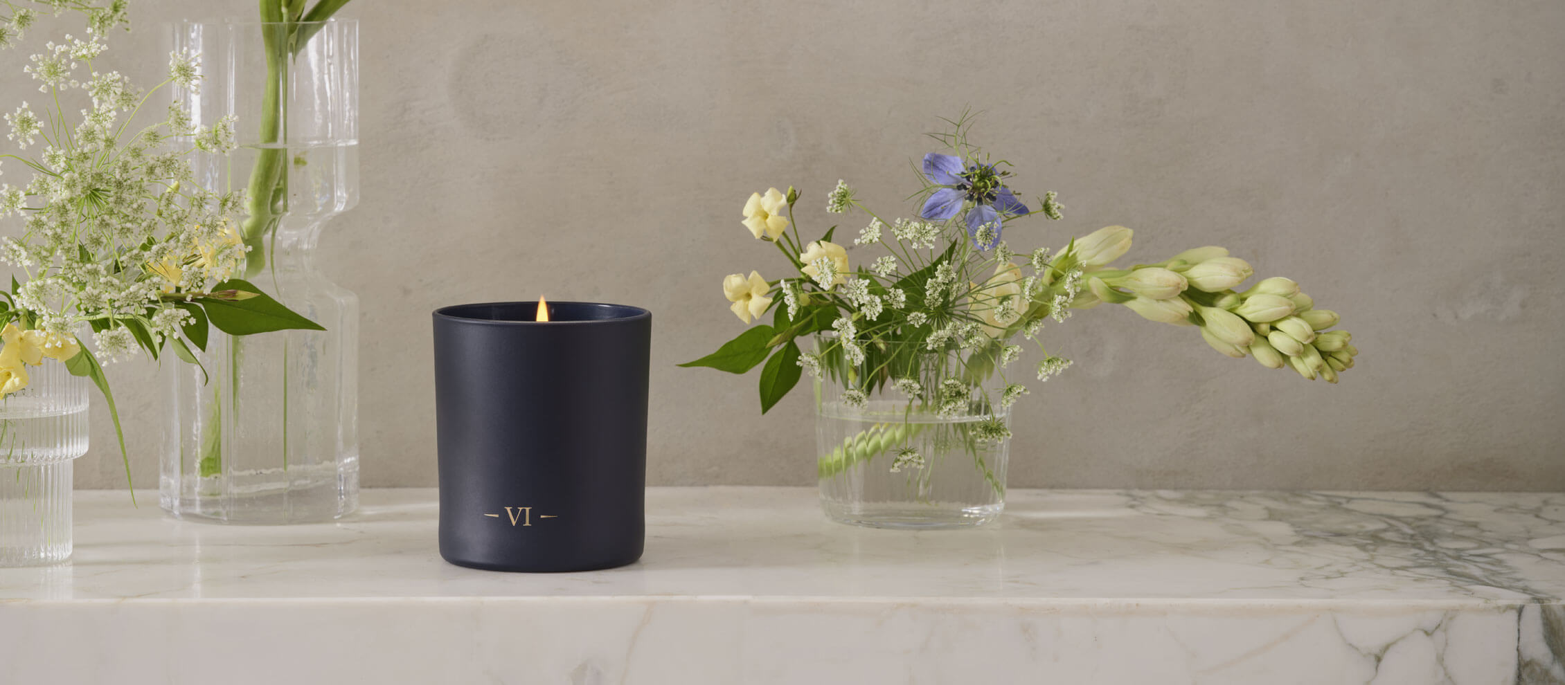 VI Garden Of Eden Candle Tuberose & Jasmine Scented Candle Charles Farris