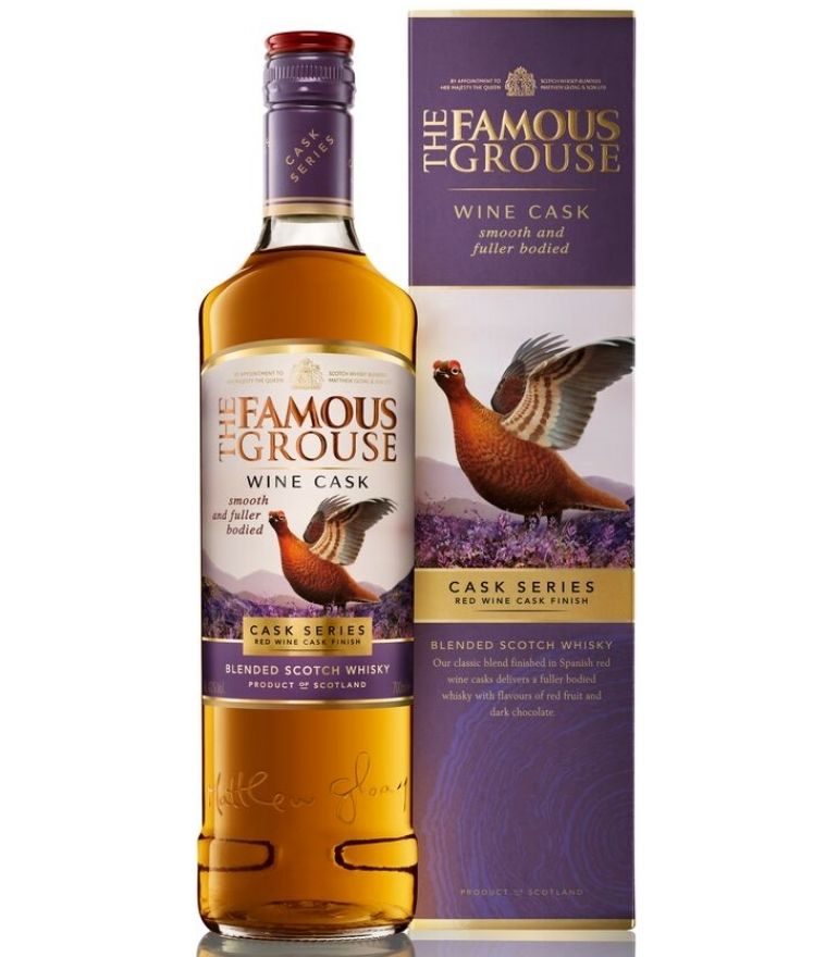 The Famous Grouse Wine Cask 70cl Charles Grech & Company Ltd