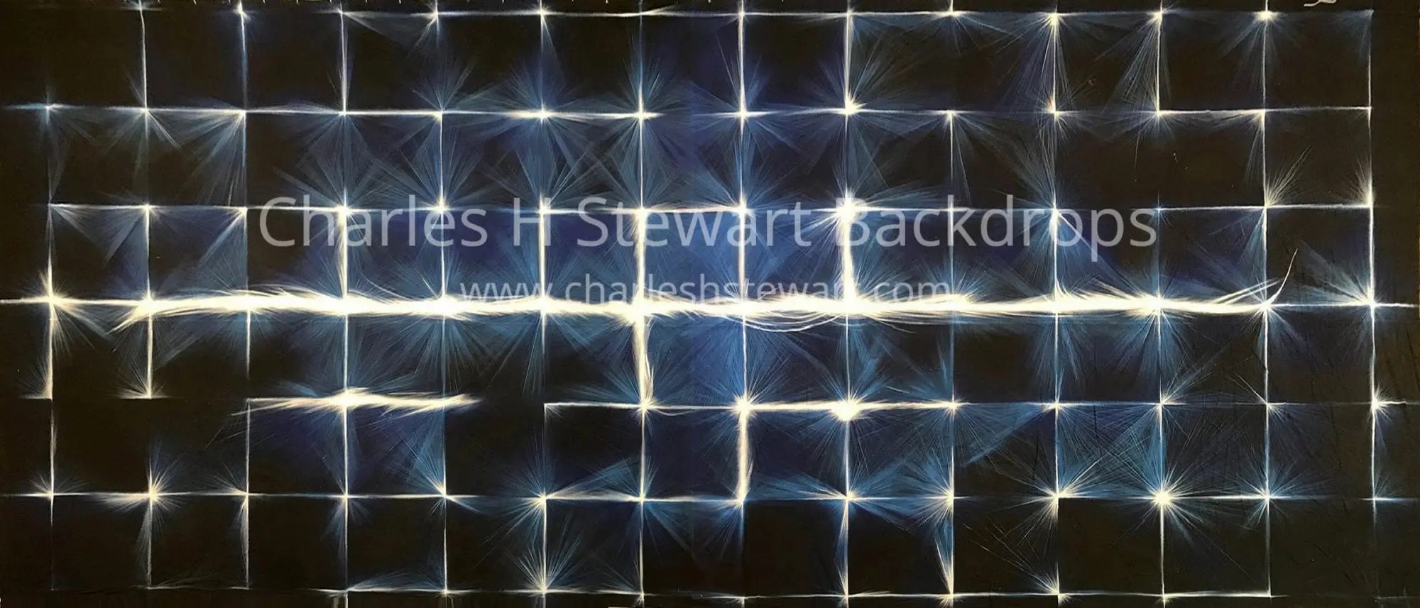 Electric Grid Backdrop For Rent by Charles H. Stewart