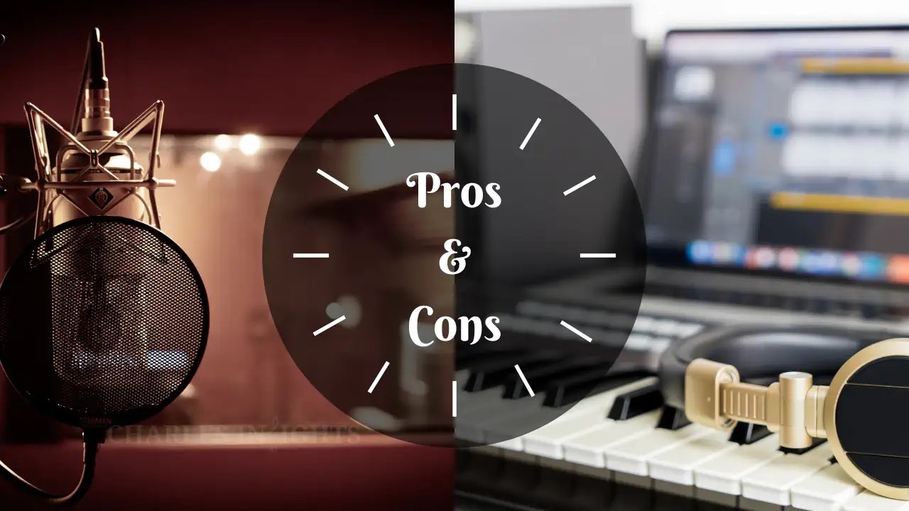 Home Recording vs Professional Studio, Pros and Cons (2024)