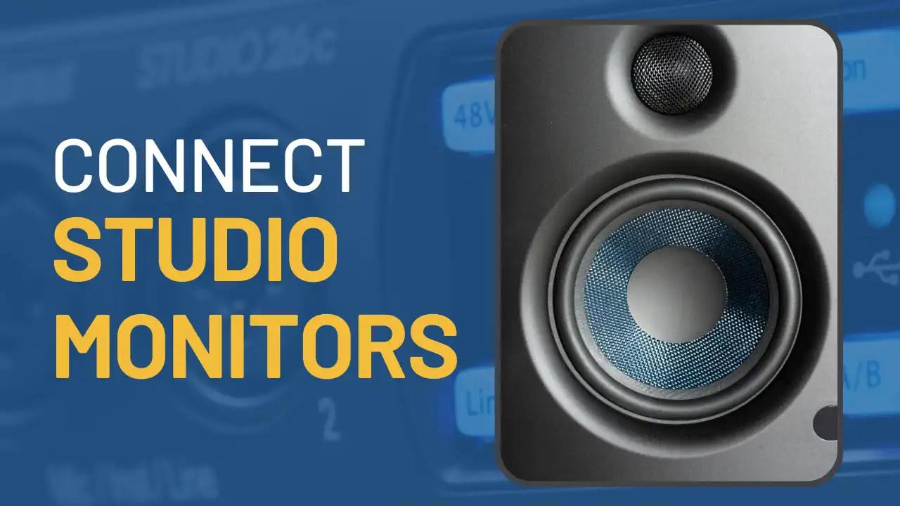 How to Connect Studio Monitors? Easy Interface Guide (2024)