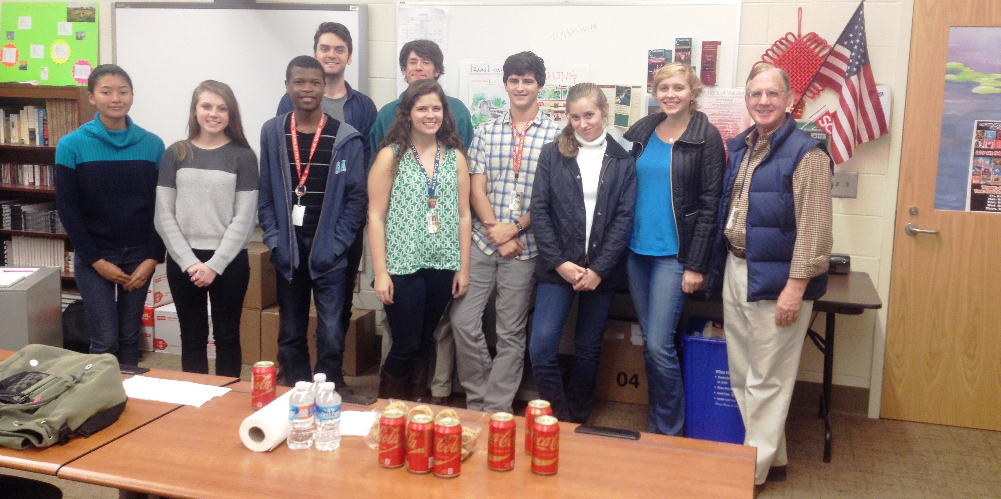 Charleston School of the Arts Students Complete Fall Internships CCSD CTE