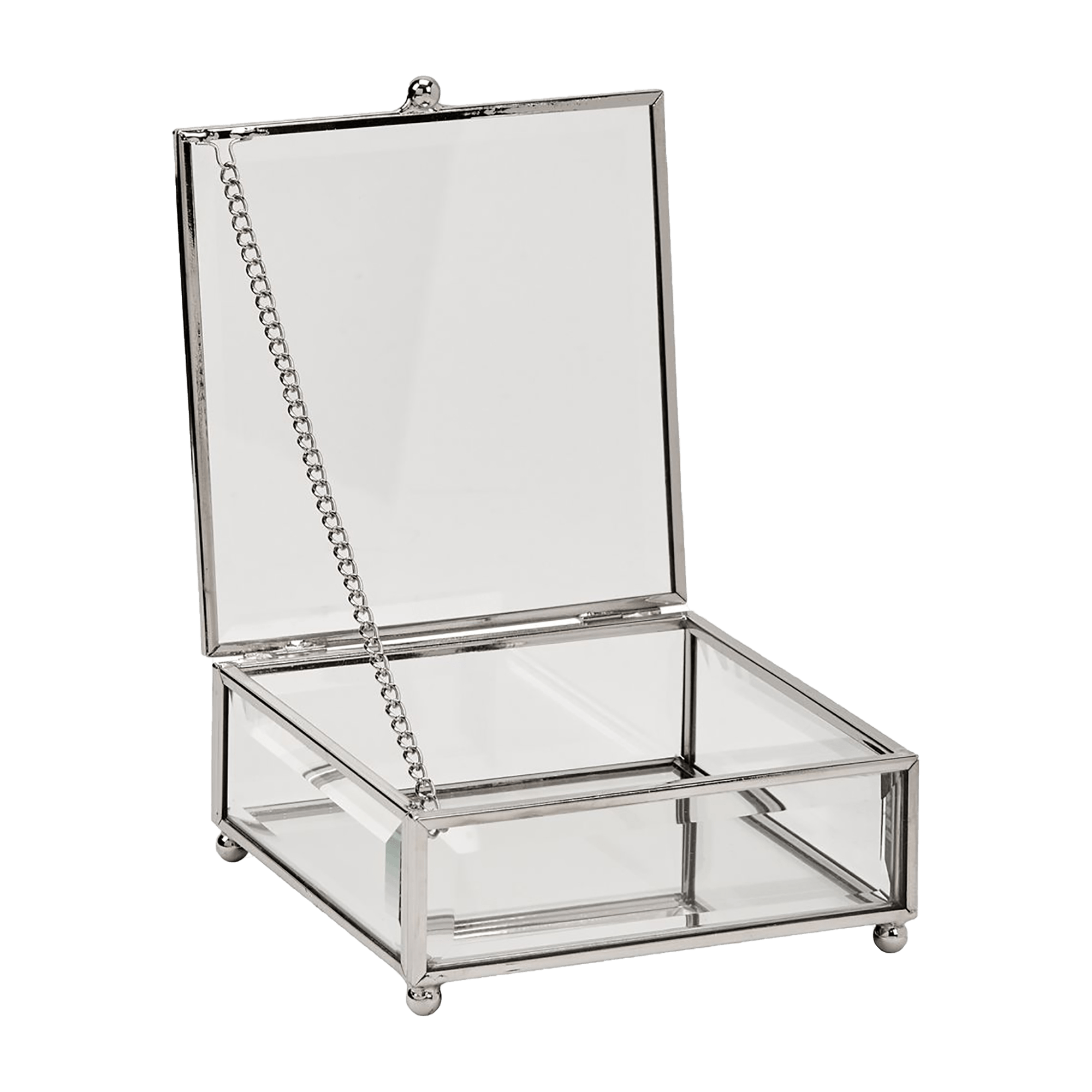 Glass Jewelry Box Personalized Charleston Engravers