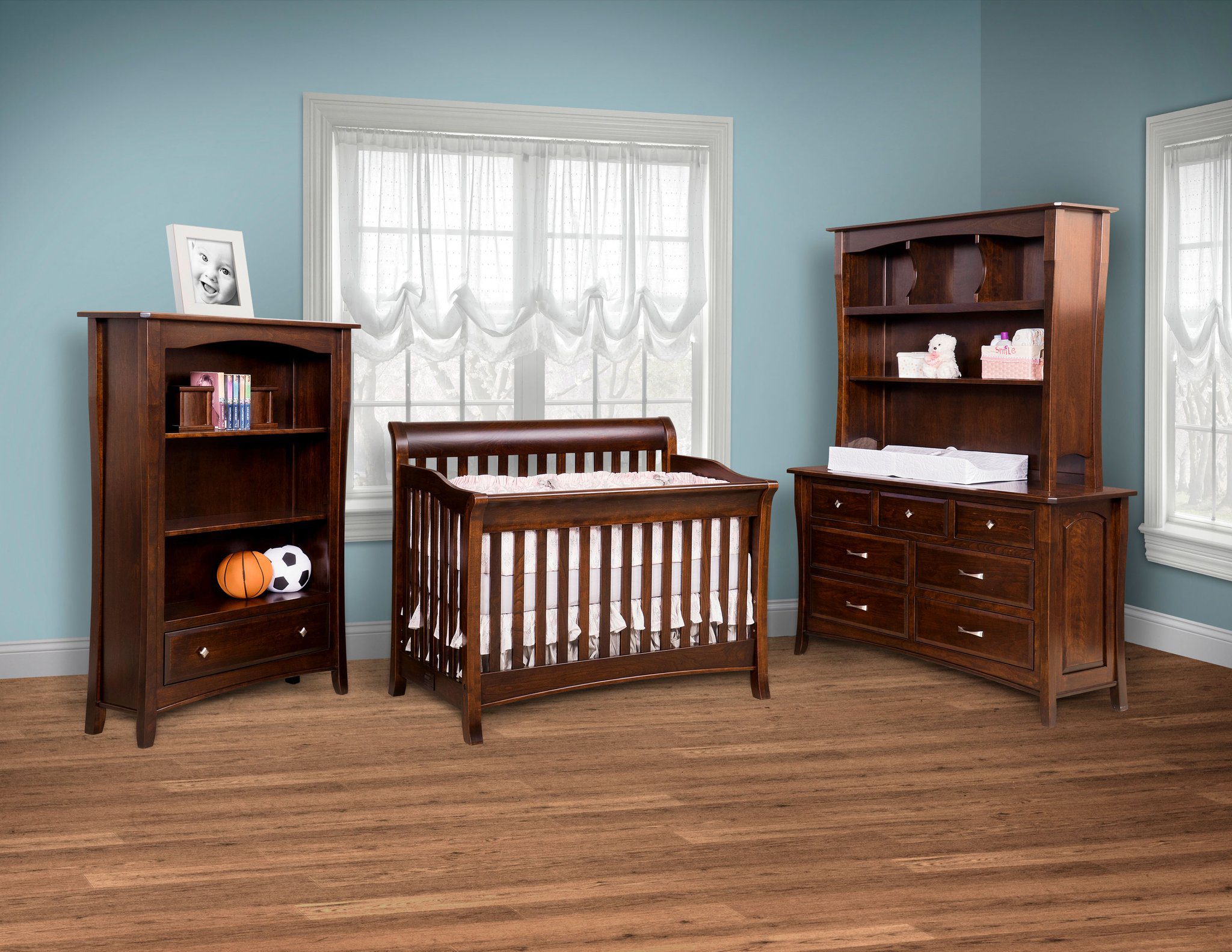 Charleston Amish Furniture Crib to College Bed Charleston Home