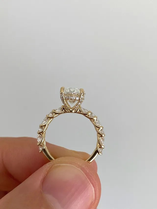 Truly Custom Rings Uniquely Crafted LabGrown Diamond Engagement
