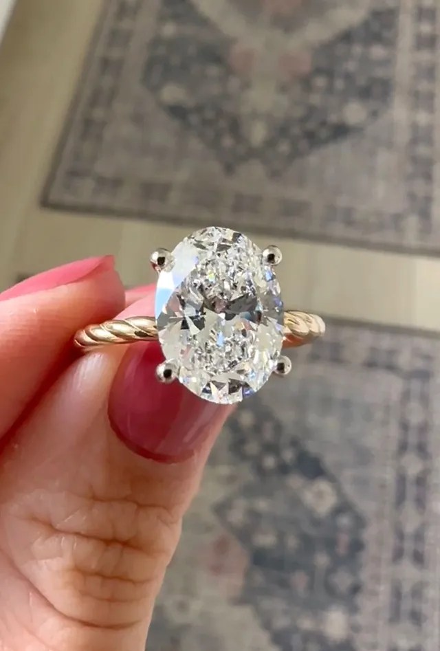 Truly Custom Rings Uniquely Crafted LabGrown Diamond Engagement