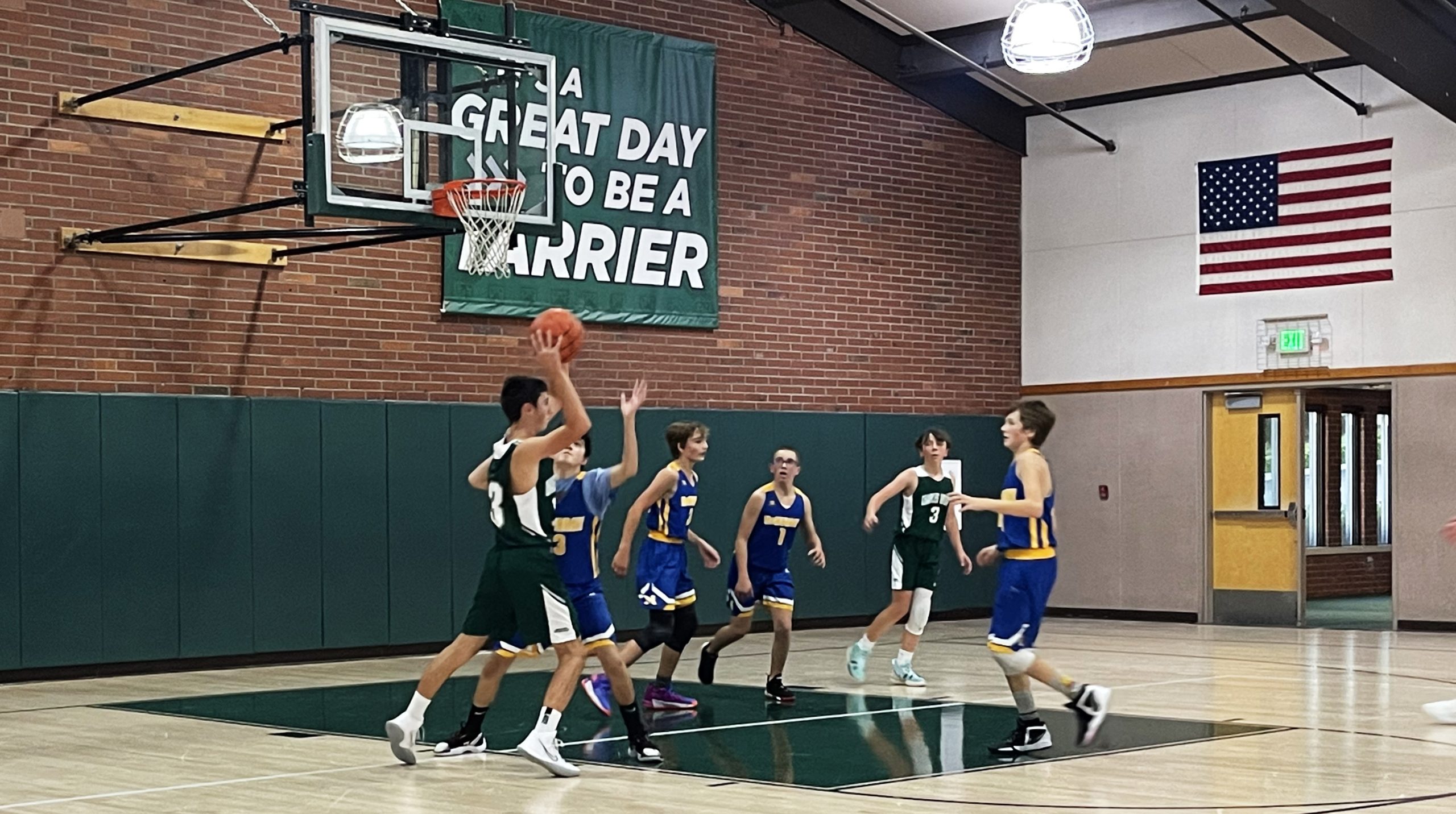 Boys' Middle School Basketball Charles Wright