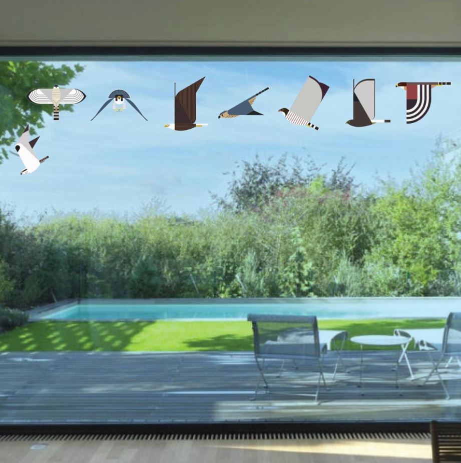 Hawk Mountain Window Decals The Charley Harper Gallery