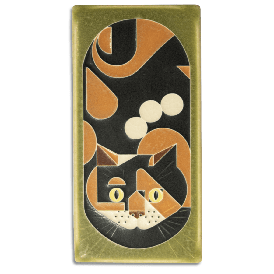 Calico Cat Art Tile The Charley Harper Gallery