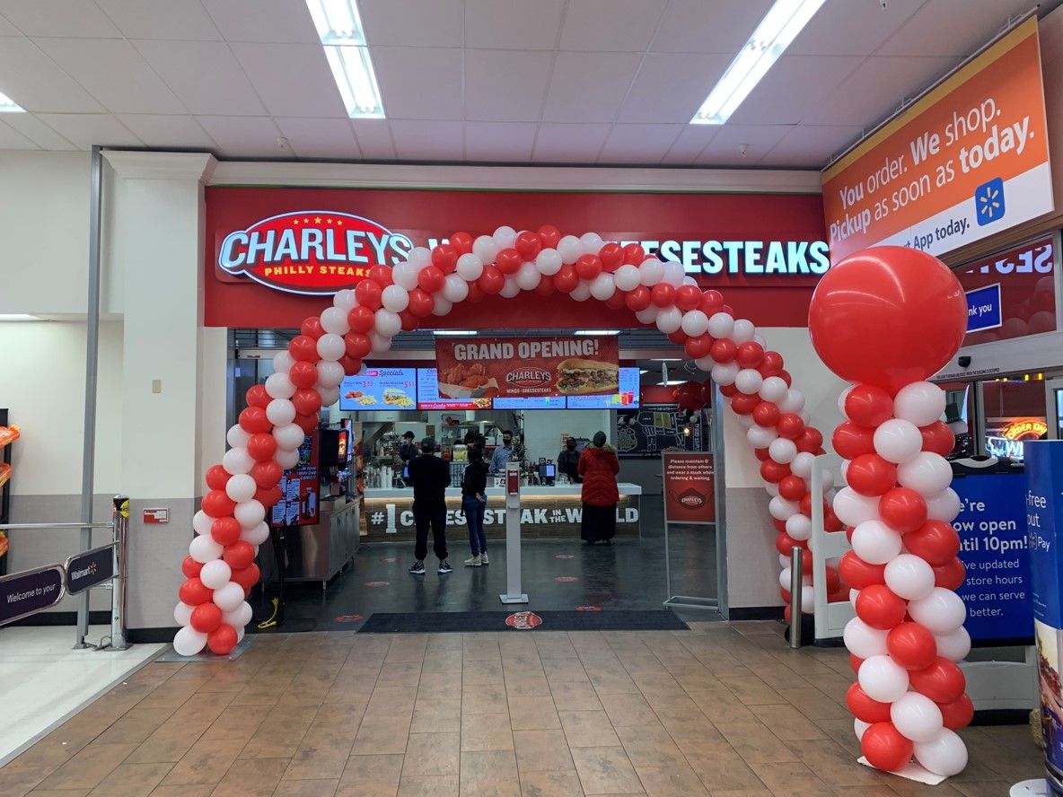 Charleys Philly Steaks Franchise Opens First Walmart Location