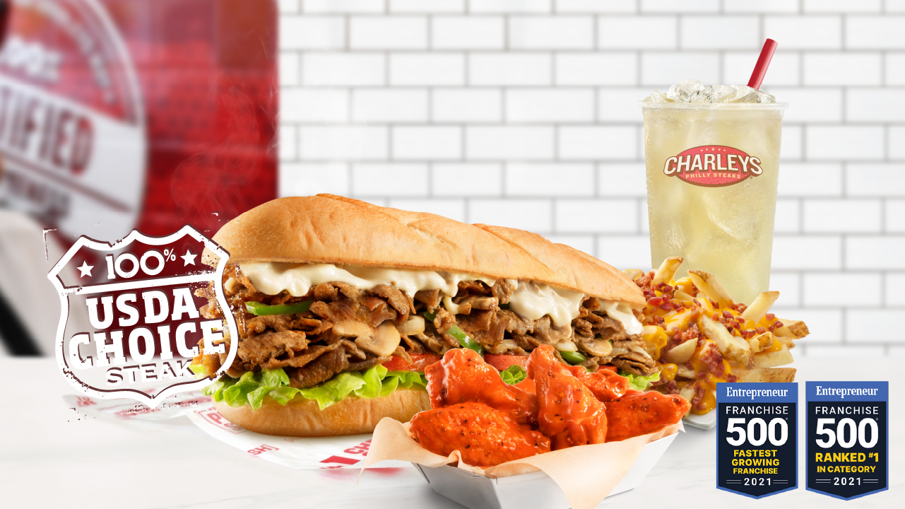 Charleys Cheesesteaks and Wings Franchise Opens 100th Location
