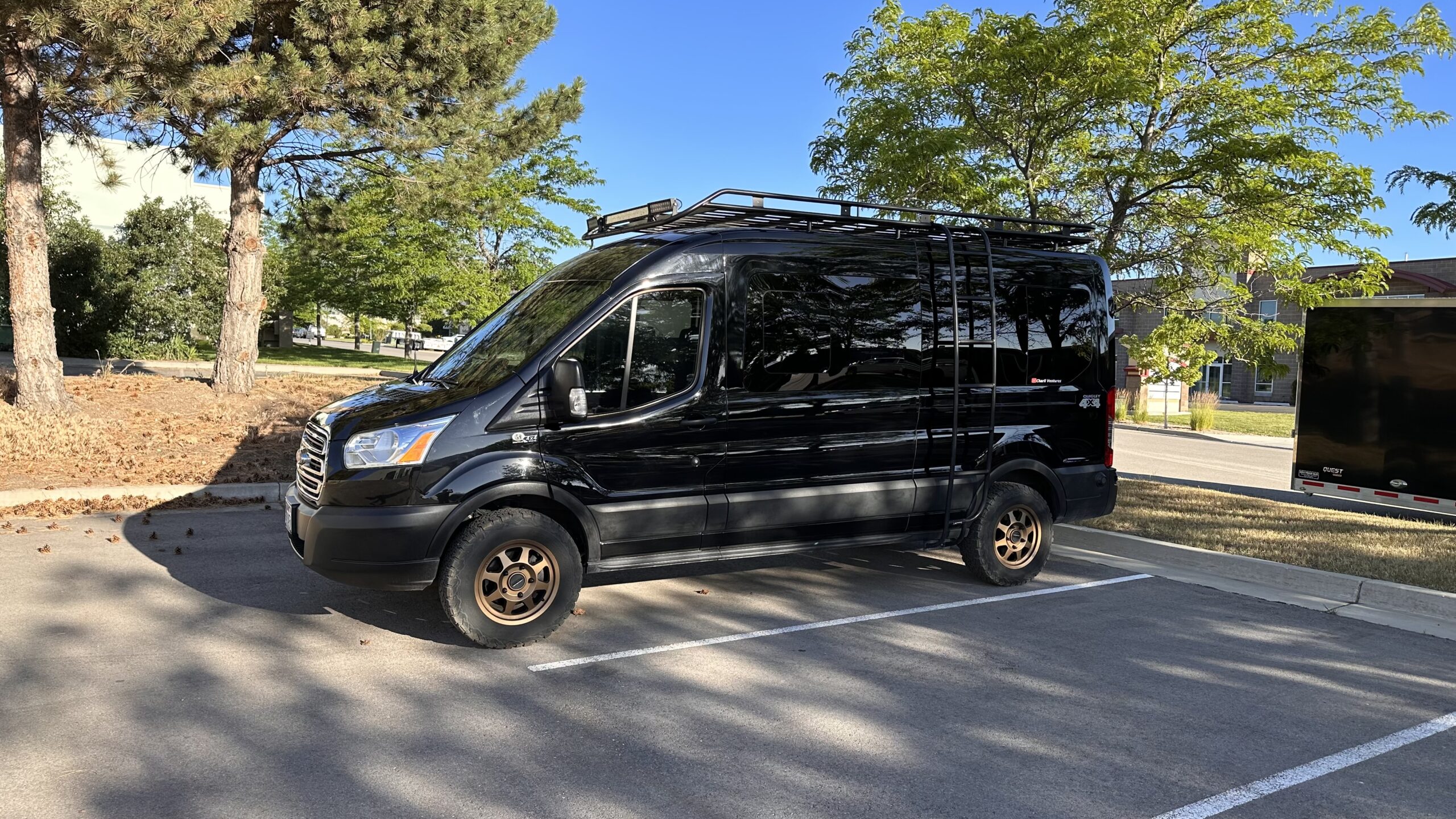 2019 Ford Transit Van 3500 Quigley 4x4 Conversion Charli Ventures