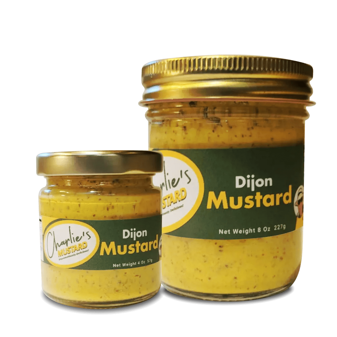 Mustard Sauce with Dijon Mustard Dipping Sauce & Salmon