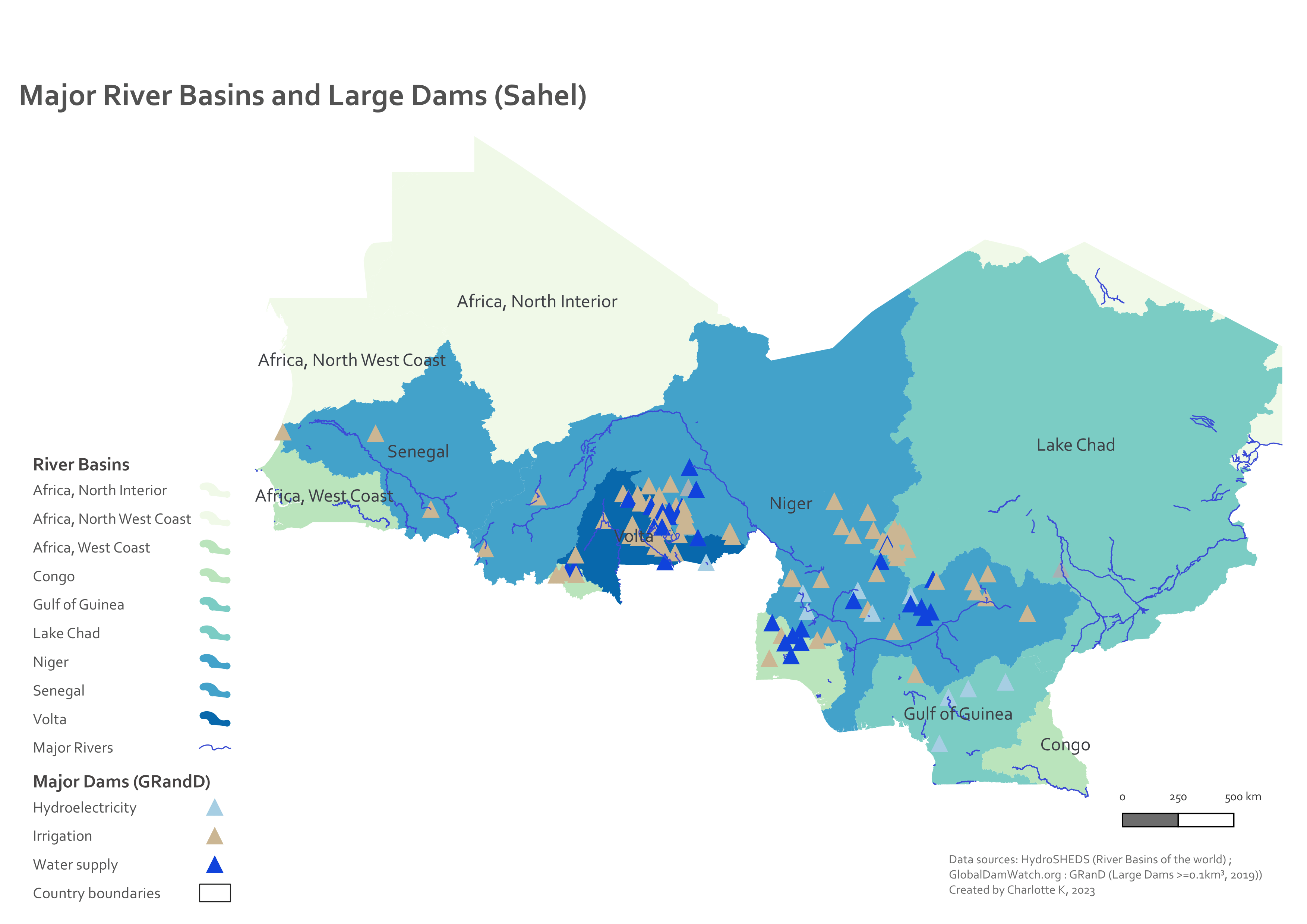 Sahel Protected Areas & Hydrology