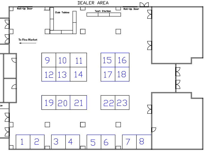 Dealer Floorplan Charlotte Hamfest