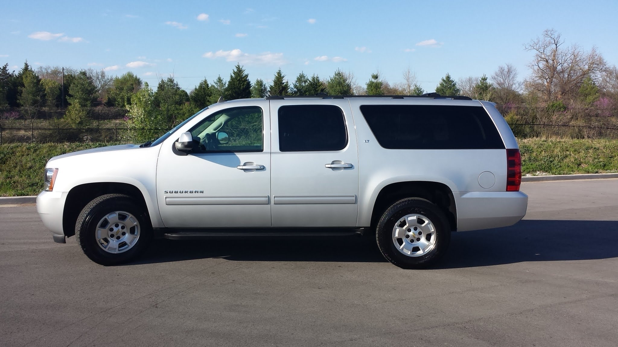 6 Passenger 2015 Chevy Suburban LTZ Charlotte limousine Transportation
