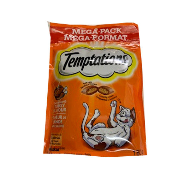 TEMPTATIONS TURKEY CAT TREATS 180G