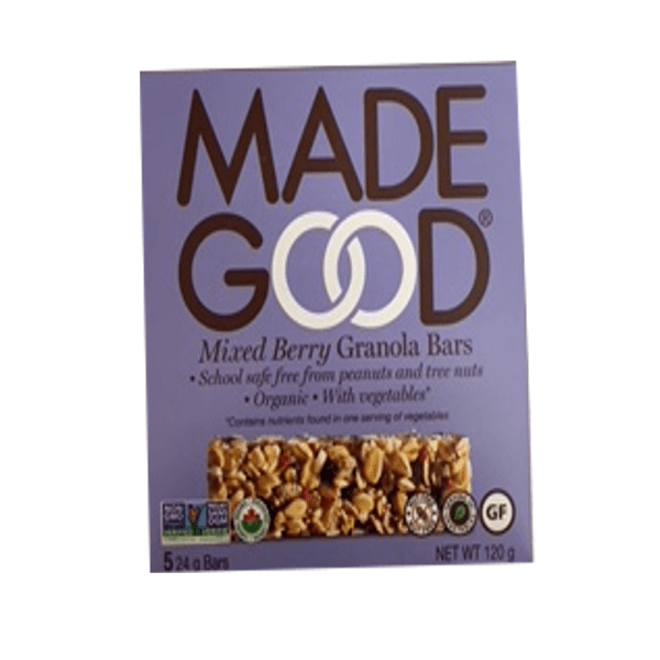 MADE GOOD MIXED BERRY GRANOLA BAR