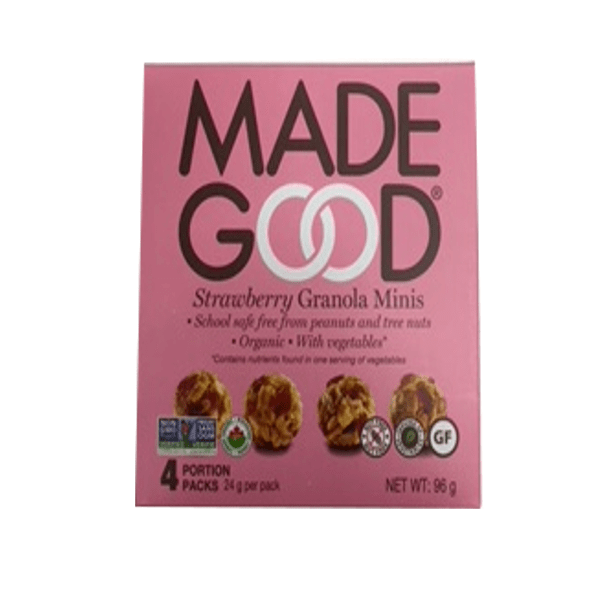 MADE GOOD STRAWBERRY GRANOLA MINIS