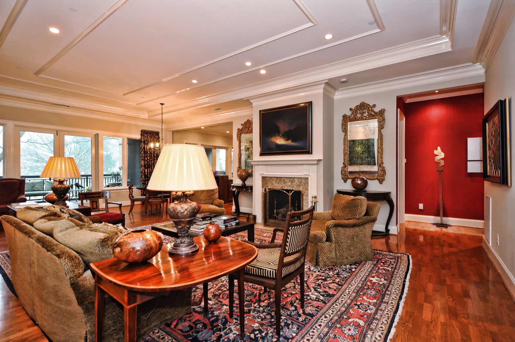 008_Living Room Charlotte Penthouses
