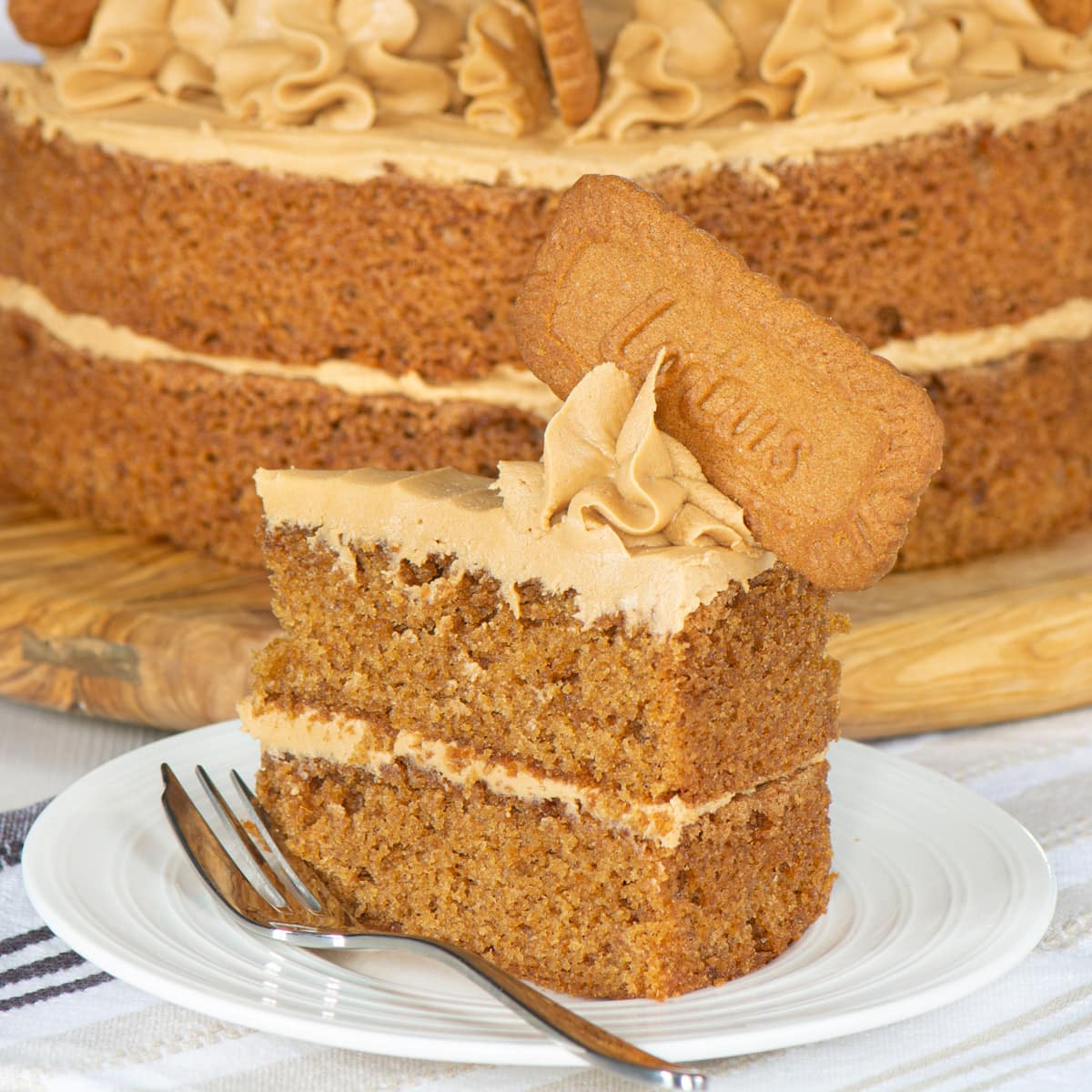 Biscoff Cake Charlotte's Lively Kitchen