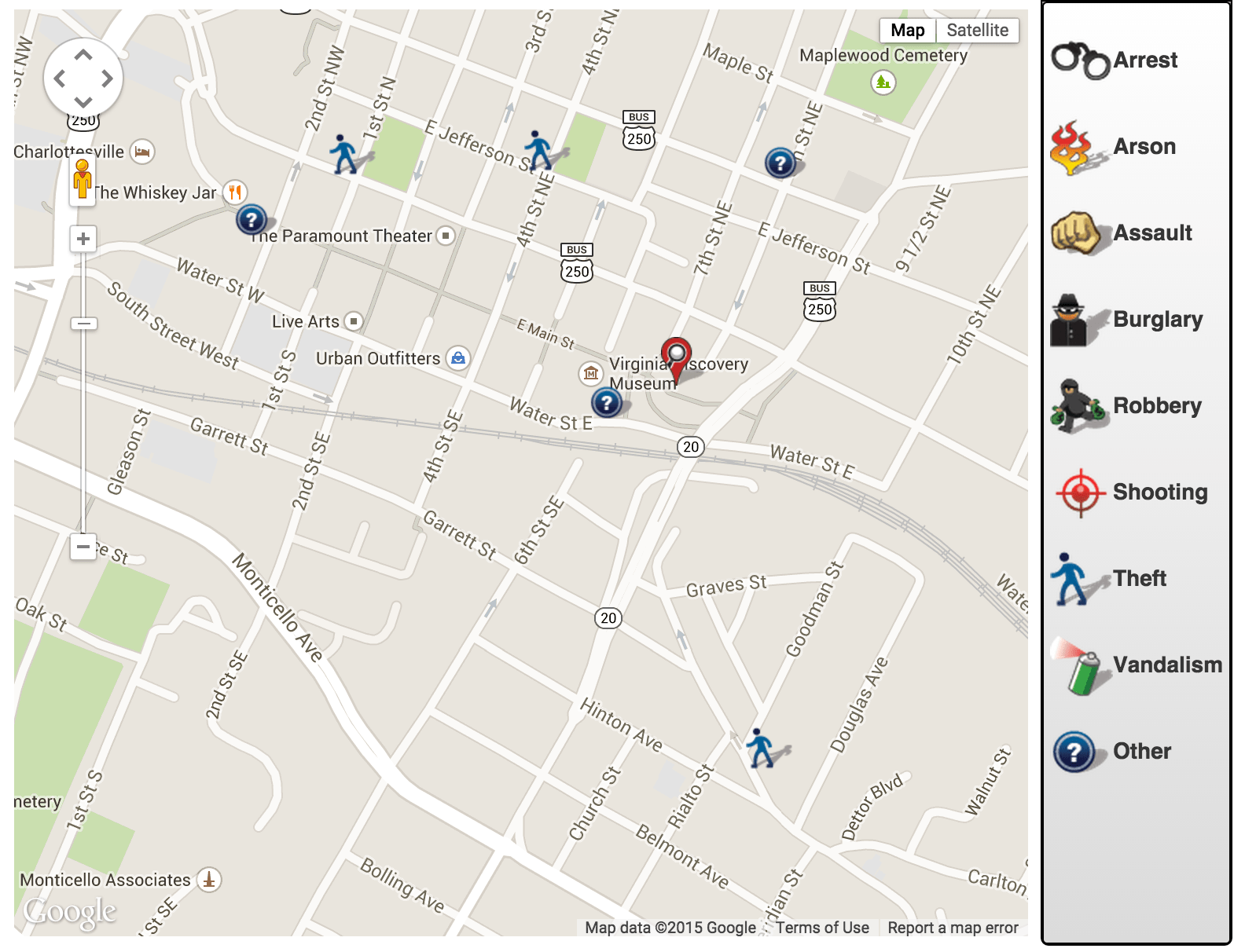 CRIME Charlottesville Solutions