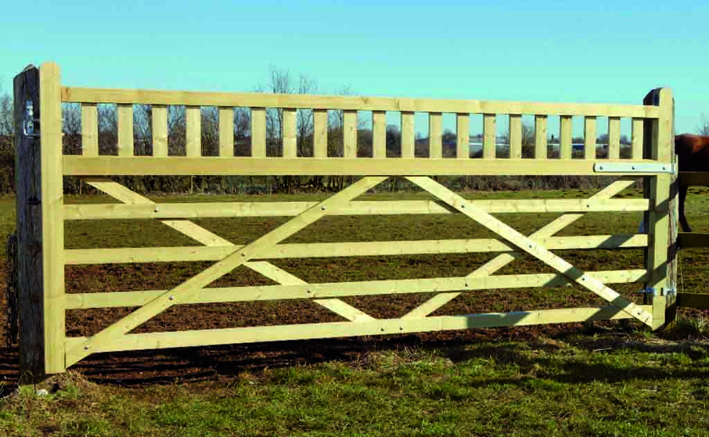 Equestrian 5 Bar Field Gate Charltons Gates and Fencing