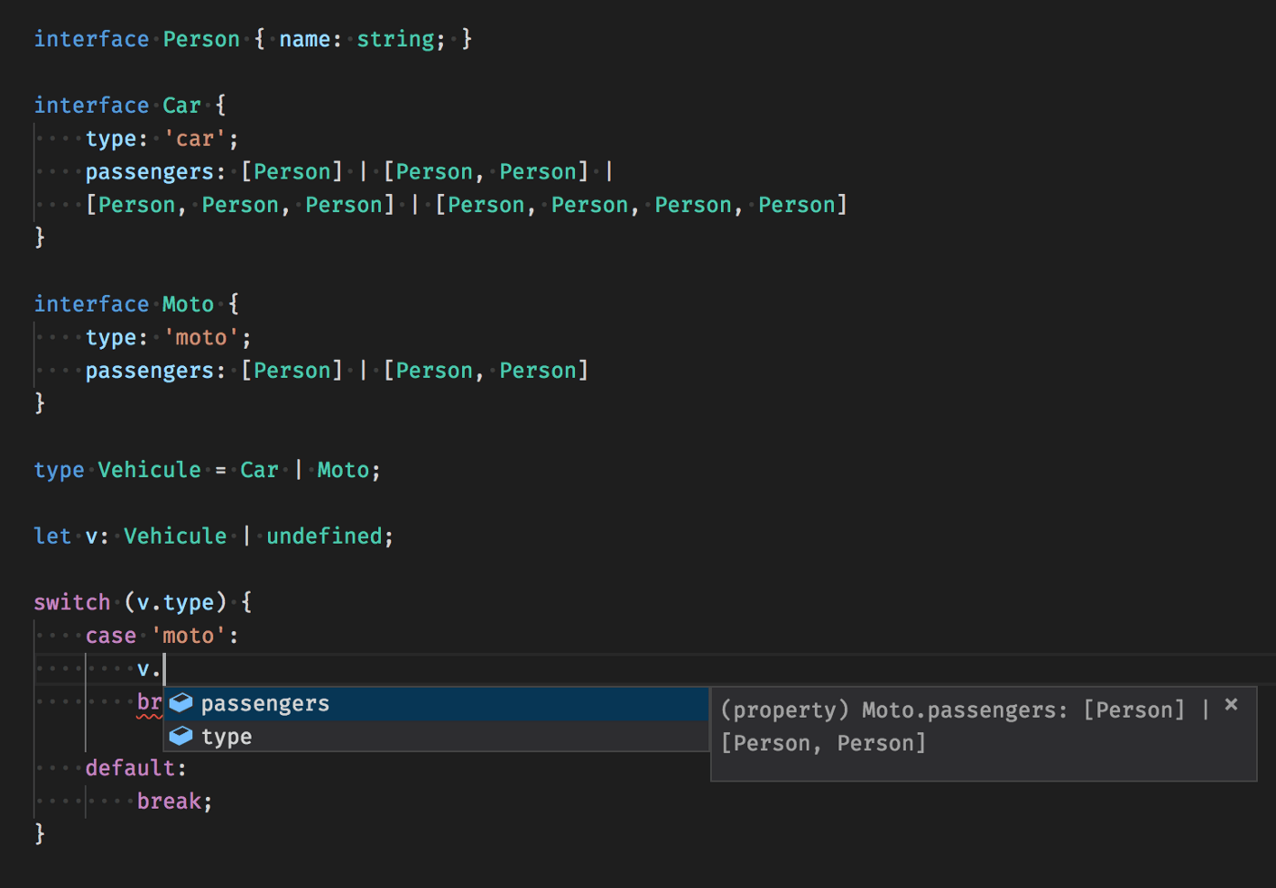 TypeScript — Super types Charly Poly