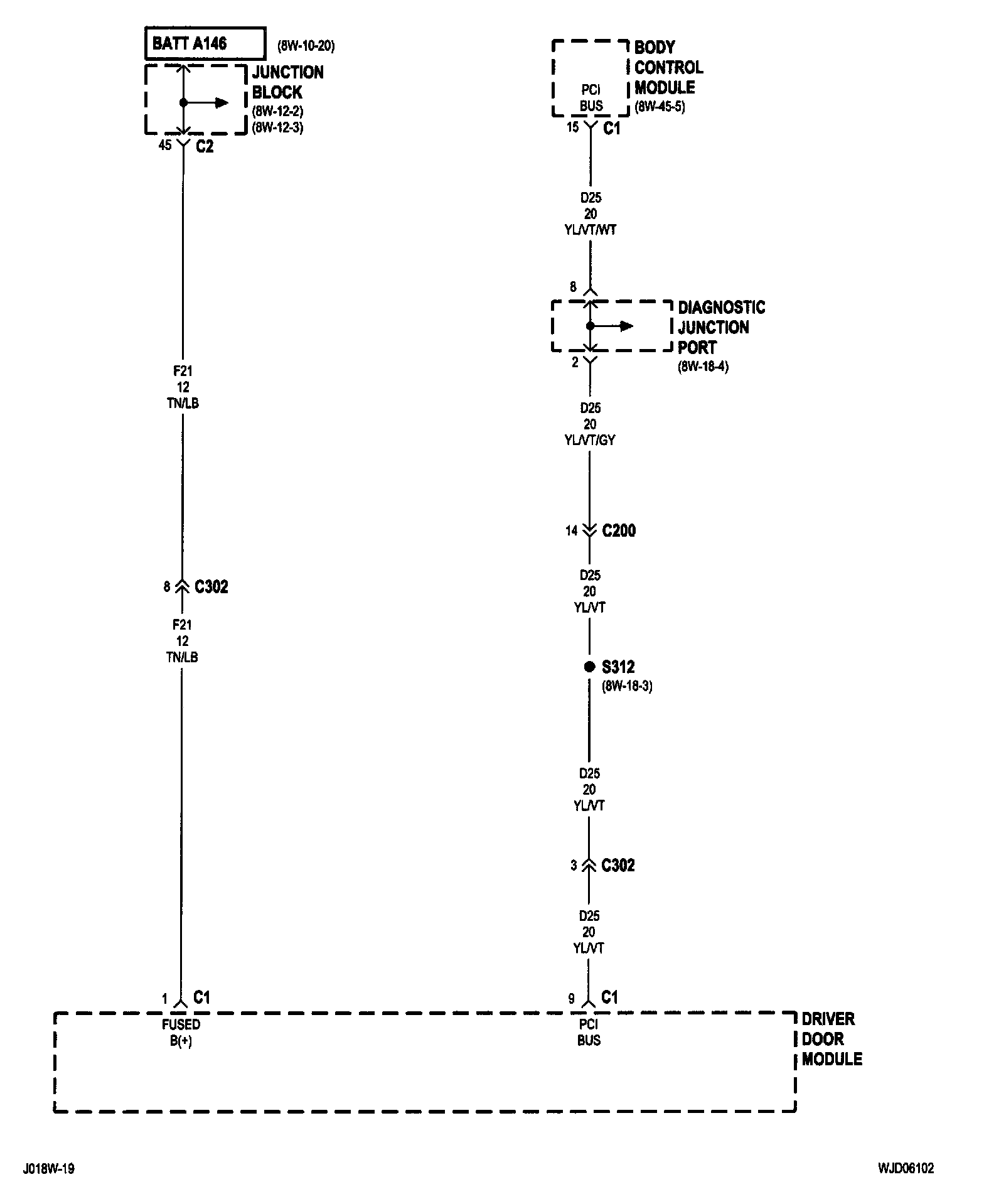 Wiring Diagrams — 2001 Jeep Truck Grand Cherokee 2WD L6-4.0L VIN S