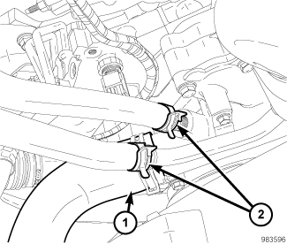 Engine - Removal — 2011 Dodge and Ram RAM 1500 Truck 4WD V8-5.7L
