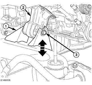 Engine - Removal — 2011 Dodge and Ram RAM 1500 Truck 4WD V8-5.7L