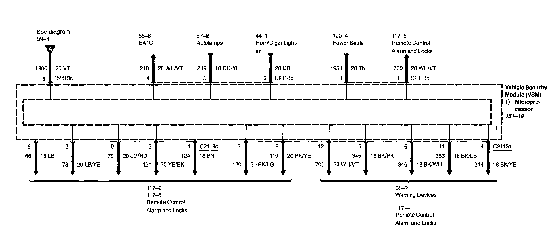 Electrical Diagrams — 2003 Lincoln Truck Navigator 4WD V8-5.4L DOHC VIN