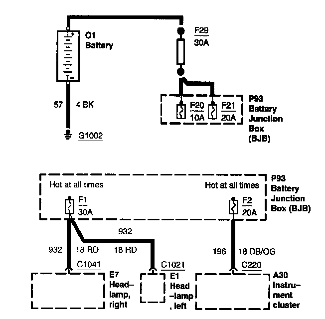 Introduction To Ford Diagrams — 2002 Ford Truck F 150 2WD Pickup V8-4