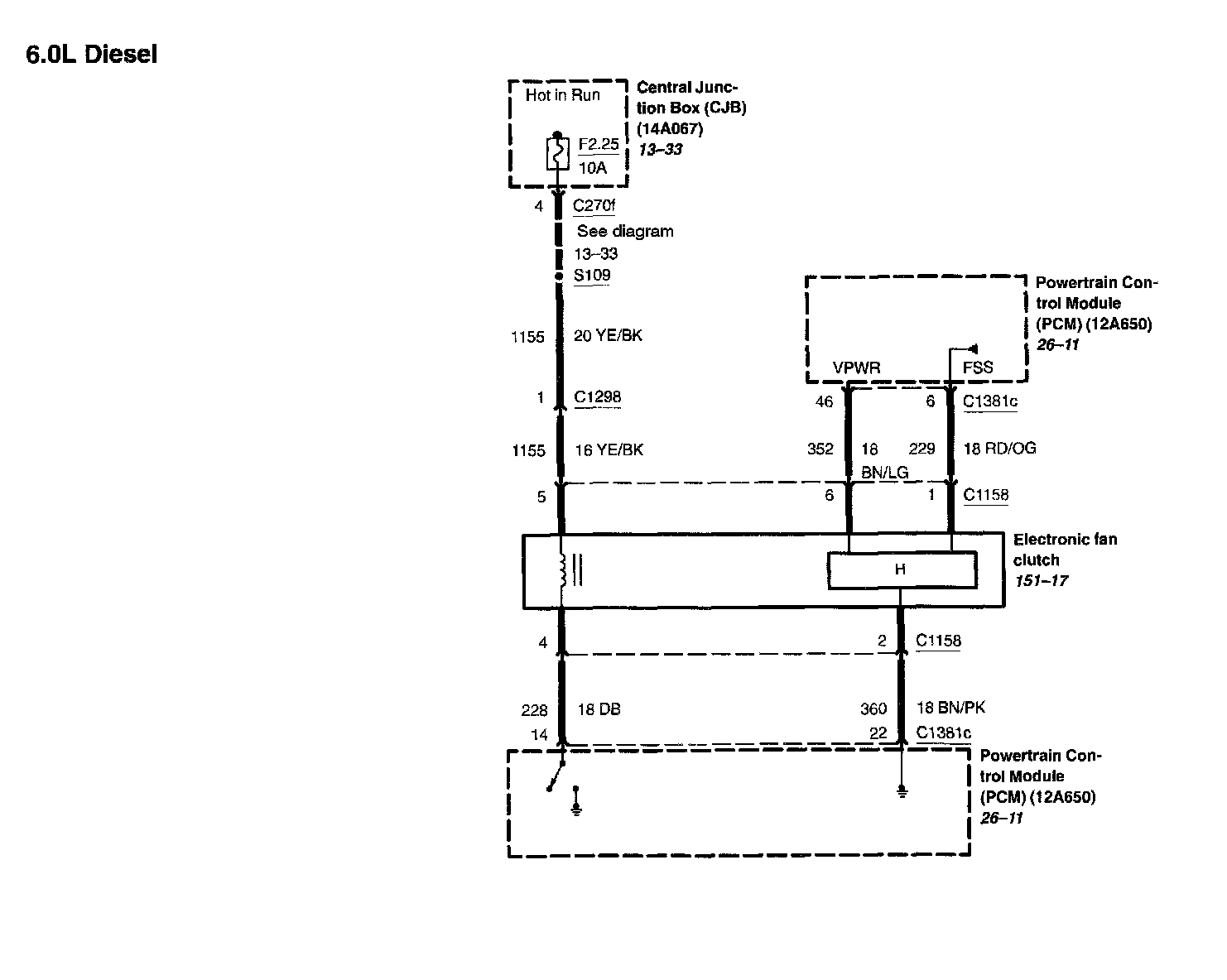 Electrical Diagrams — 2003 Ford Truck Excursion 4WD V86.0L DSL Turbo