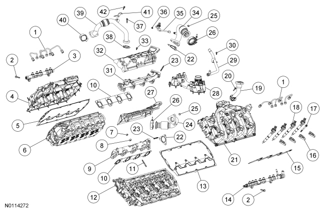 Part 1 — 2012 Ford Truck F 350 4WD Super Duty V8-6.7L DSL Turbo Service