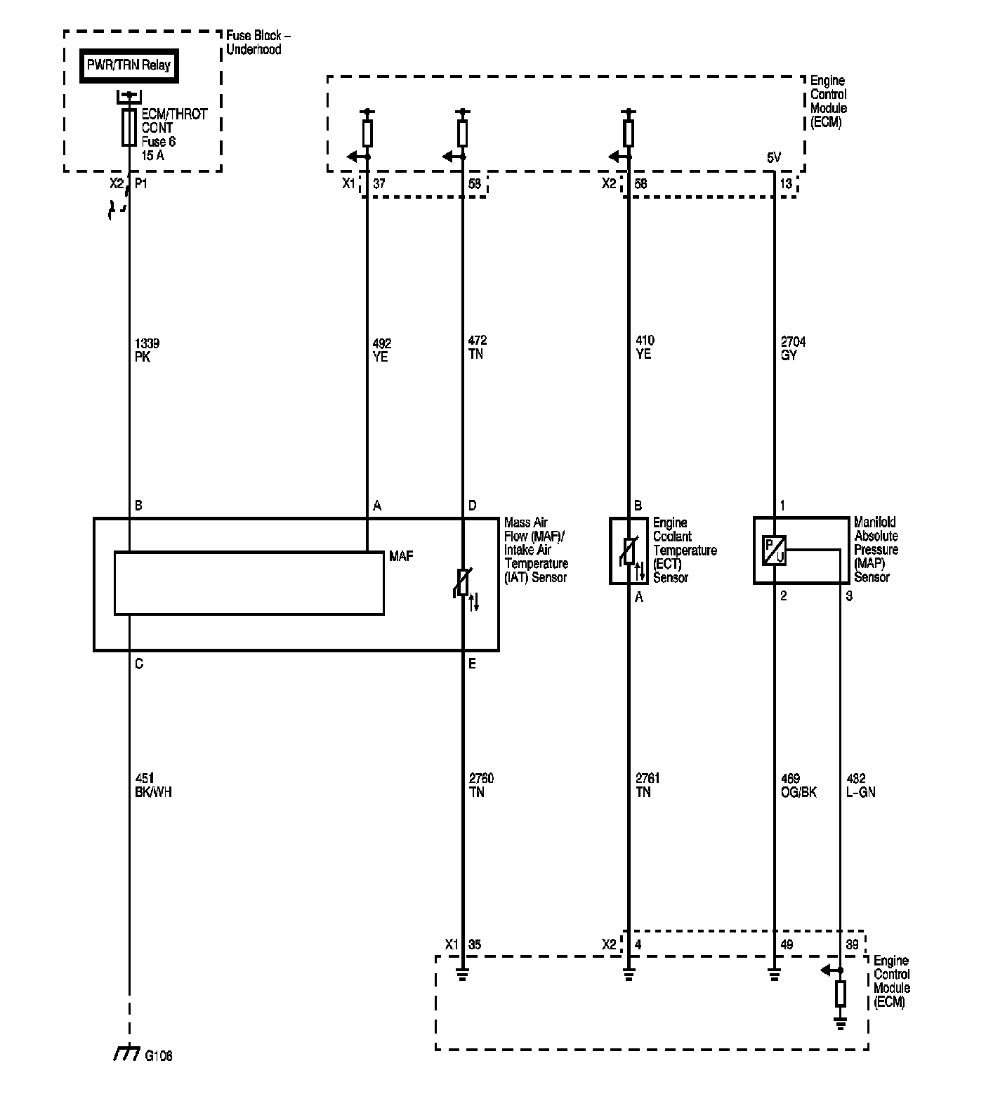 Electrical Diagrams — 2008 Chevy Truck Silverado 1500 2WD V6-4.3L