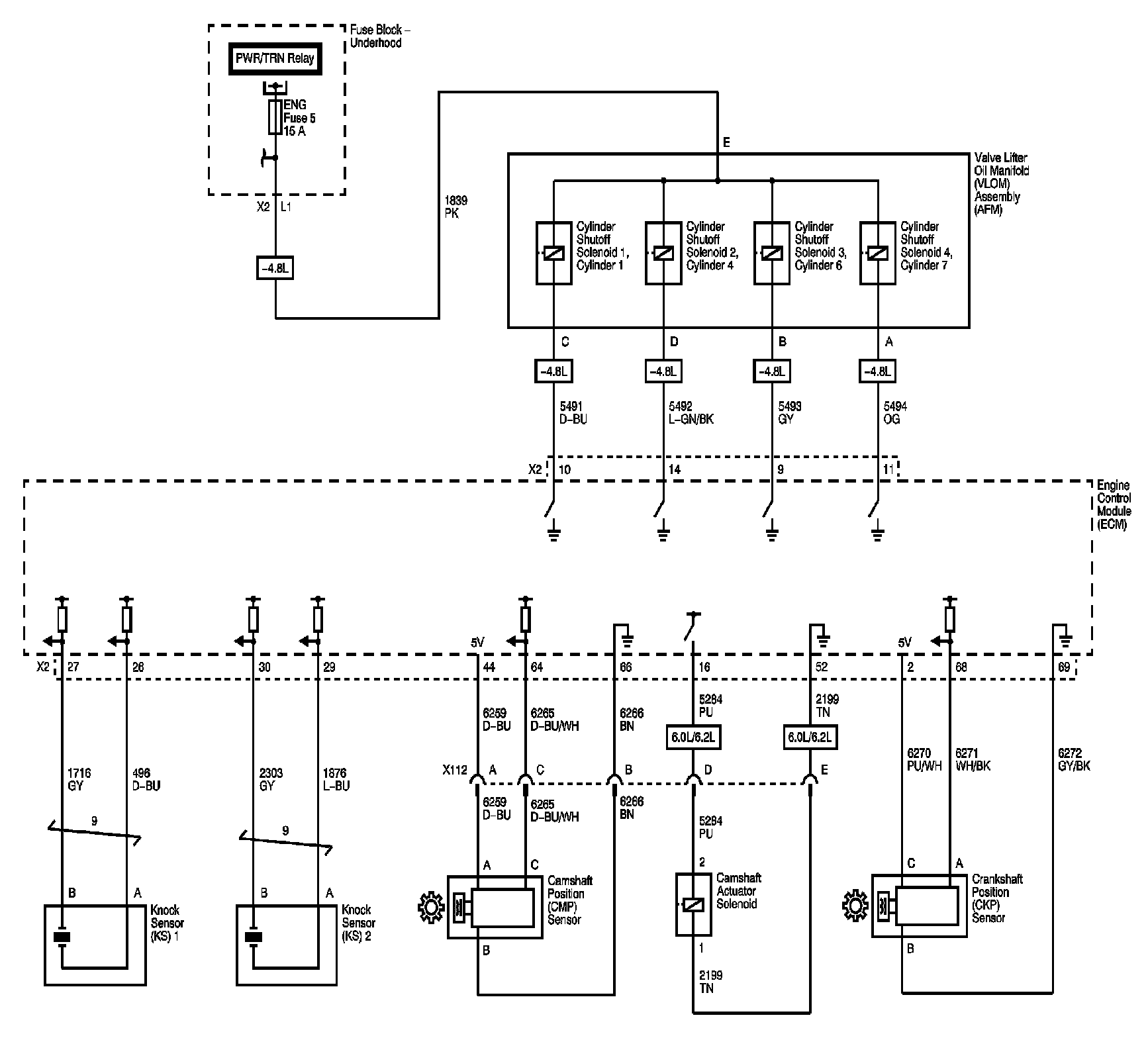Electrical Diagrams — 2008 Chevy Truck Silverado 2500 4WD V8-6.0L
