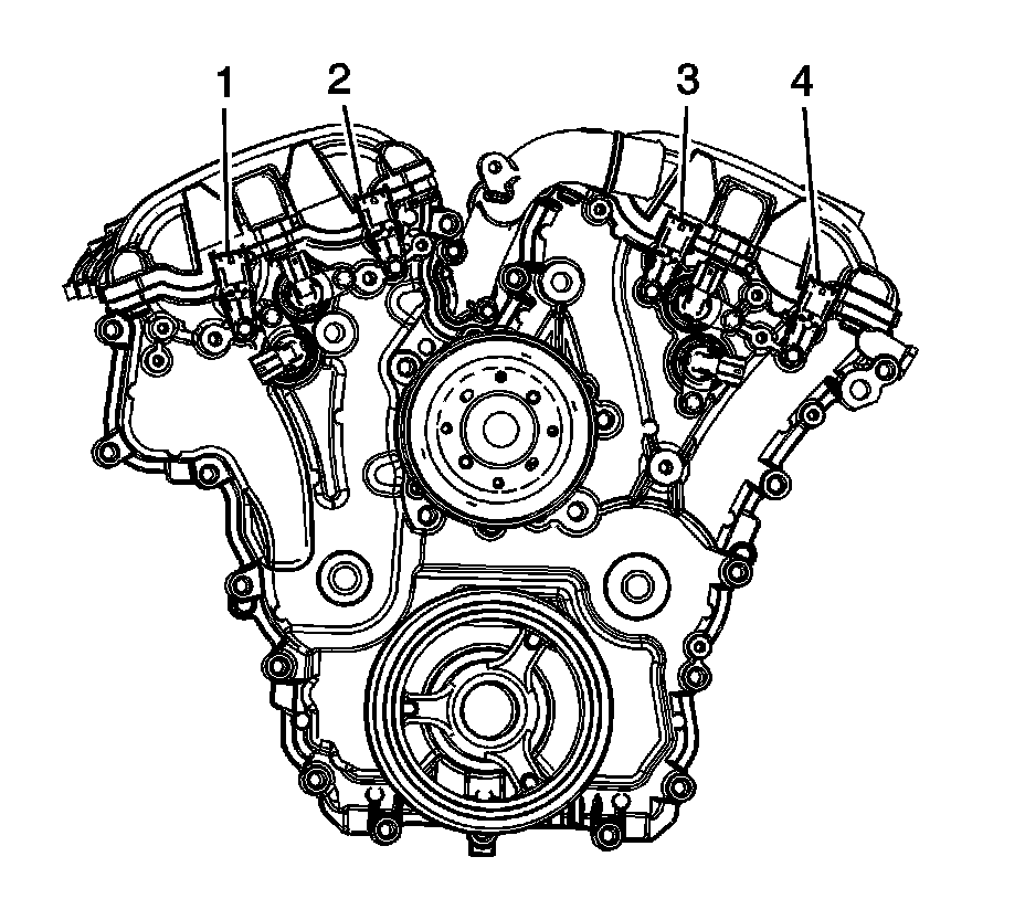Camshaft Position Sensor Replacement - Bank 1 (Right Side) Exhaust