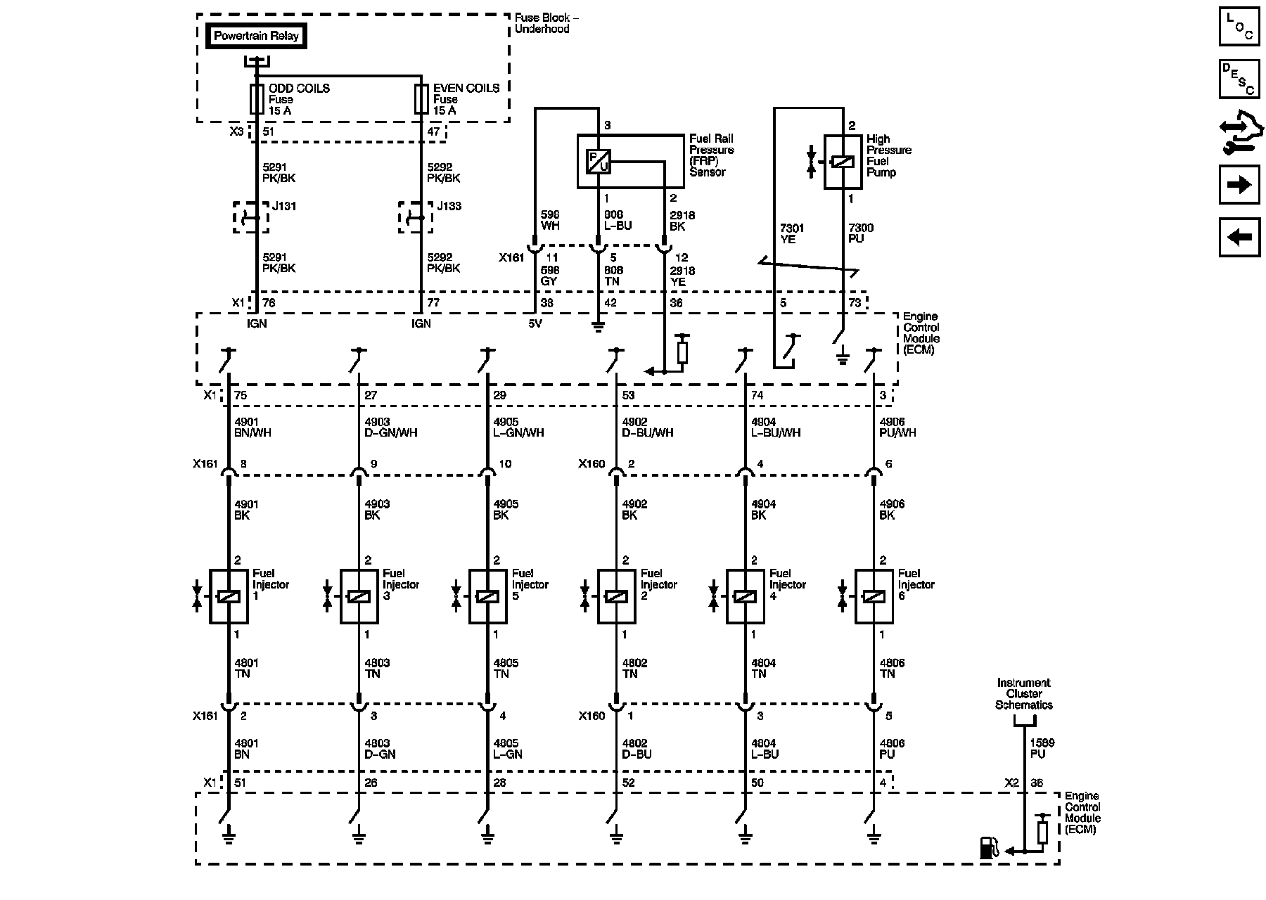 System Diagram — 2011 GMC Truck Acadia FWD V6-3.6L Service Manual