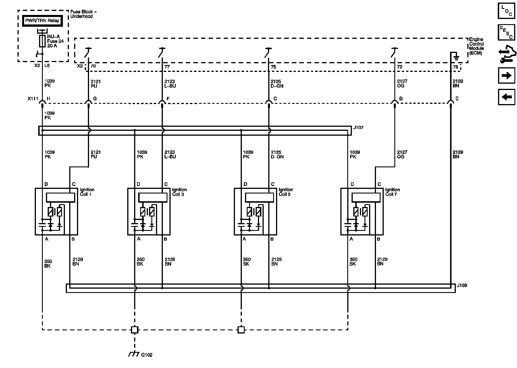 System Diagram — 2012 Cadillac Truck Escalade AWD V8-6.2L Service