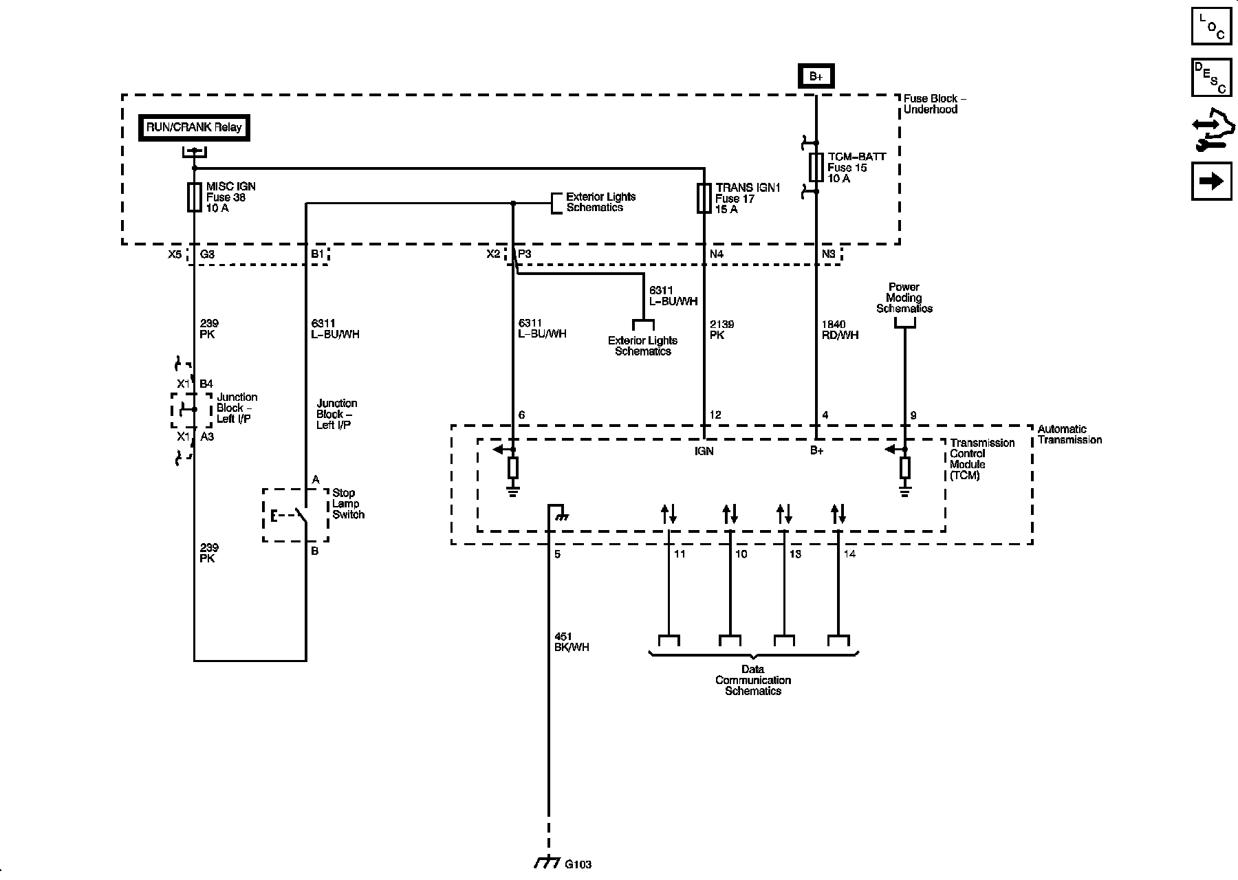 Electrical Diagrams — 2008 Hummer H2 V8-6.2L Service Manual | Operation