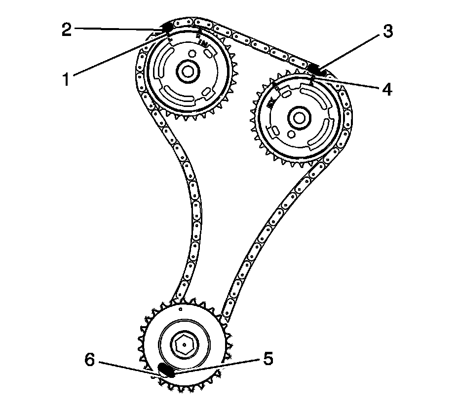 Camshaft Replacement Left Side — 2011 Chevrolet Camaro V63.6L