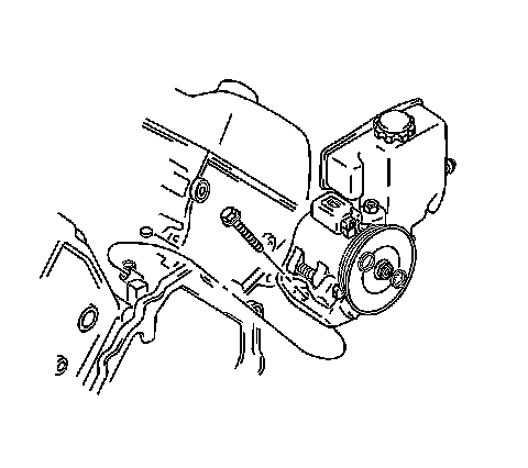Power Steering Pump Replacement — 2011 Buick Lucerne V6-3.9L Service