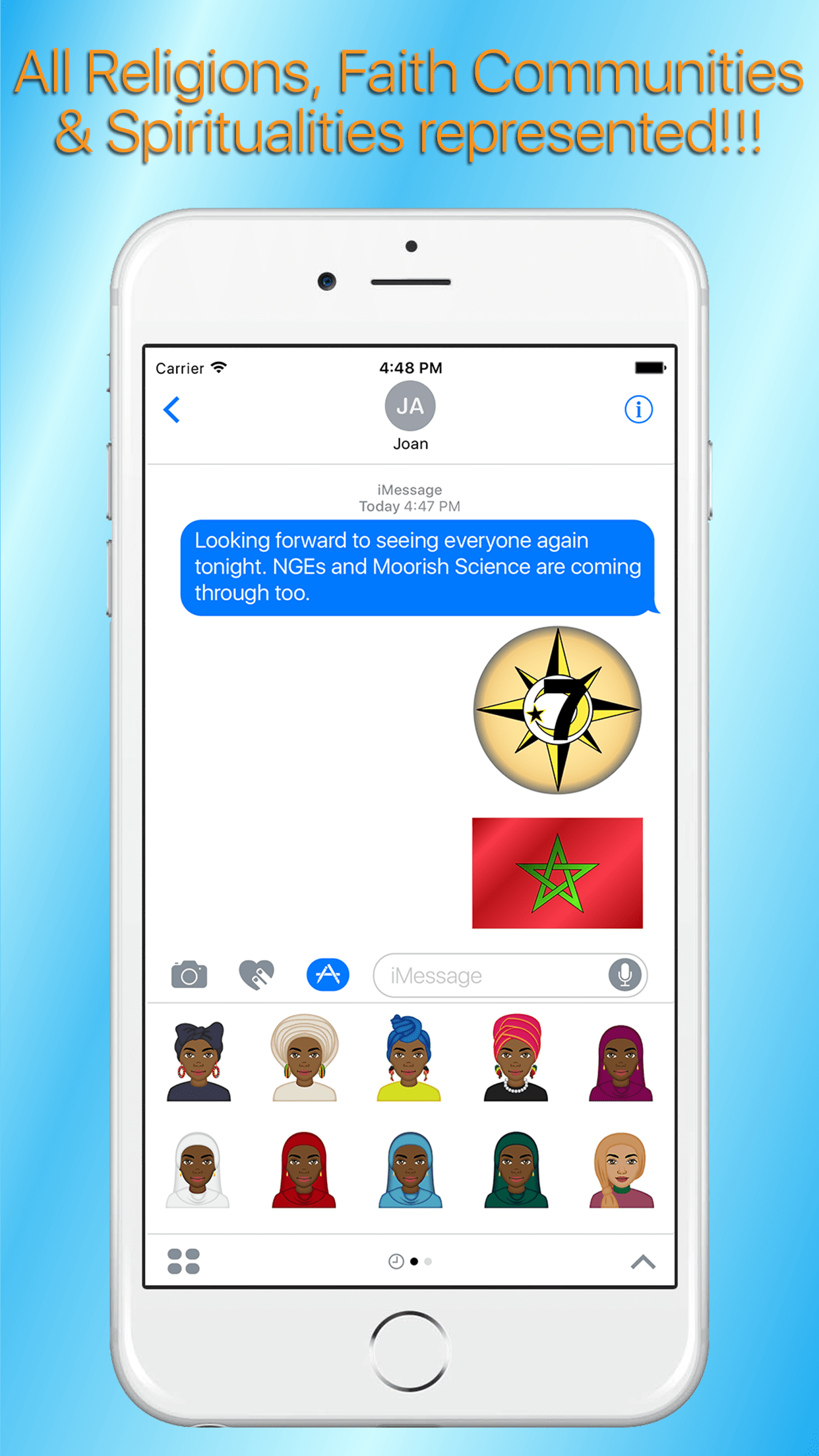 COEXIST EMOJIS Charm City Apps LLC