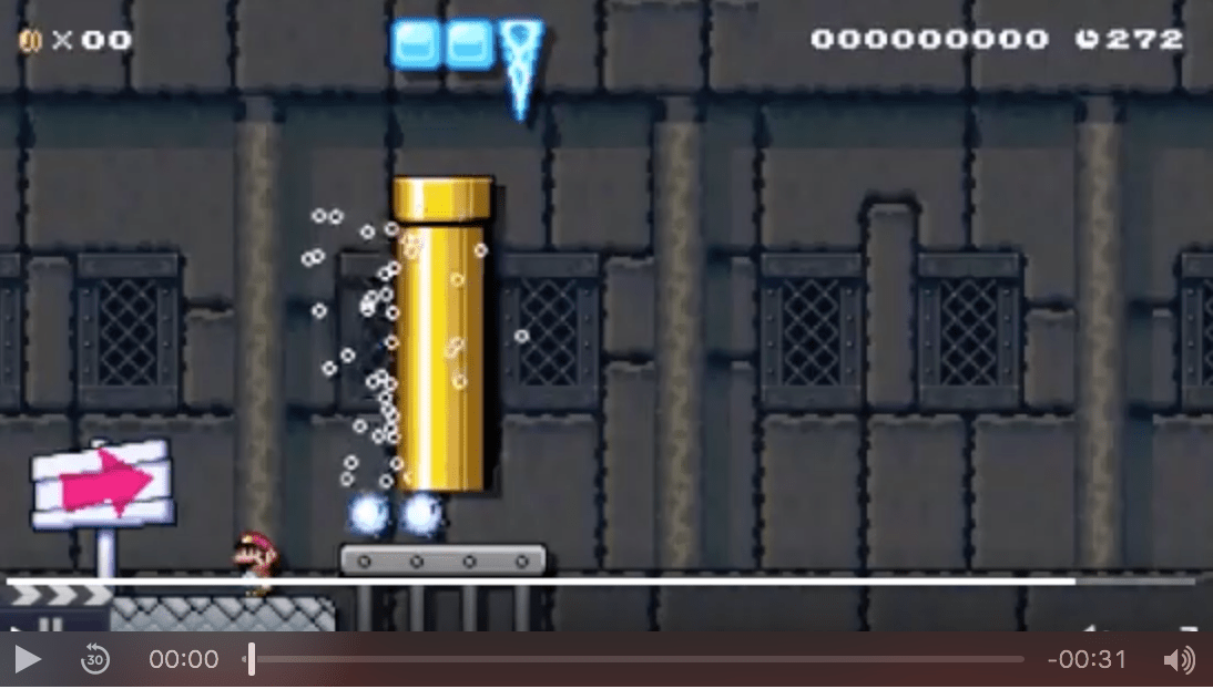 Using Super Mario Maker 2 for practicing Chemical Engineering