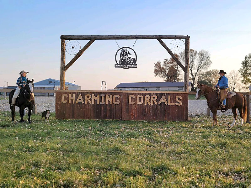 Charming Corrals Overnight Horse Hotel in Nora Springs, Iowa