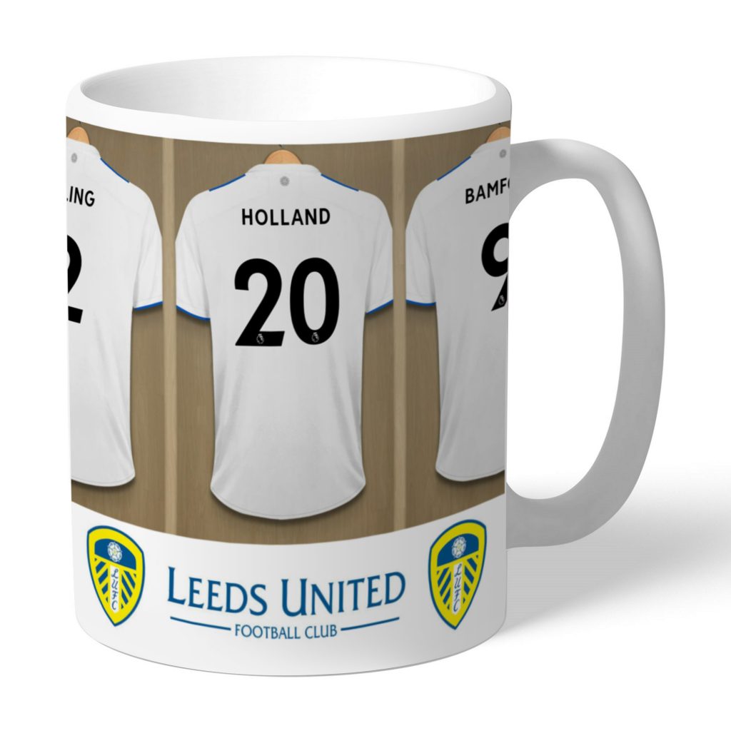 Leeds United Football Club Dressing Room Mug Charming Diva
