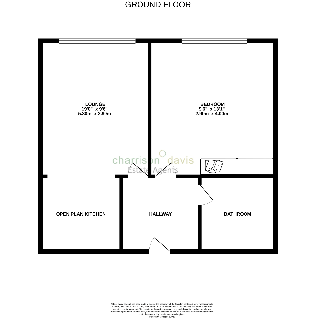 1 Bedroom Flat To Let in Bath Road, Harlington, Middlesex, UB3 5AY